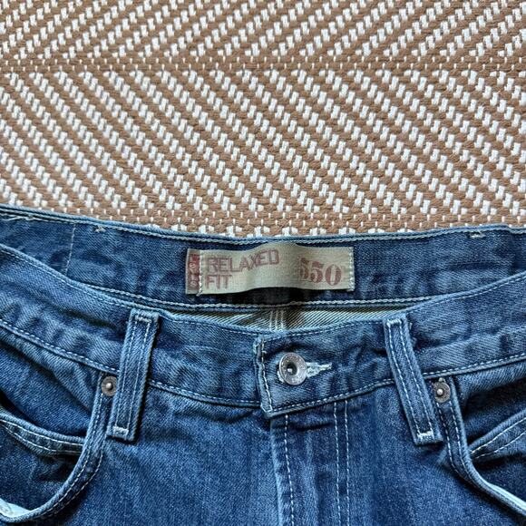 Vintage Y2K Levi’s 550 Relaxed Carpenter Utility Jeans - Picture 5 of 10